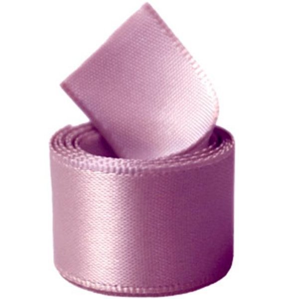 Papilion Papilion R07430538016550YD 1.5 in. Single-Face Satin Ribbon 50 Yards - Rosy Mauve R07430538016550YD